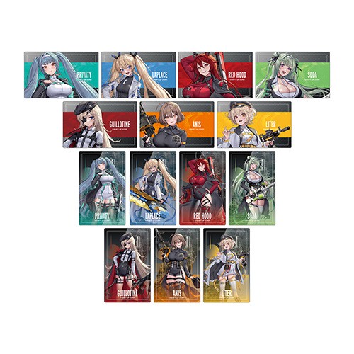 勝利の女神：NIKKE　LOVECACAOさんイラストタクティカルファッションver.トレーディングカードステッカー(BOX) ※2025年11月中旬出荷分 トレーディングカードステッカー(BOX)