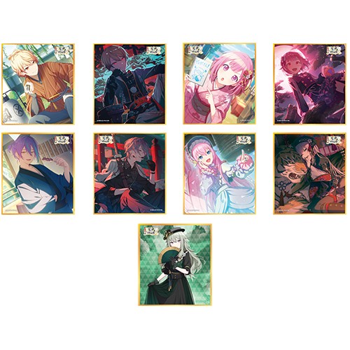 『プロジェクトセカイ カラフルステージ！ feat. 初音ミク』ミニ色紙コレクション 第48弾B【単品】お縄を頂戴！？天馬捕物帳（全9種） ※2025年11月中旬出荷分 第48弾B 【単品】