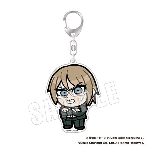 ダンガンロンパシリーズ×ぶくぶ おおきめアクリルキーホルダー 03.十神白夜※2025年11月中旬出荷分 おおきめアクリルキーホルダー 03.十神白夜