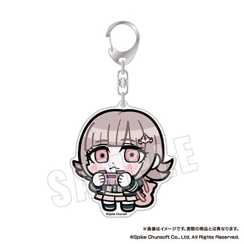 ダンガンロンパシリーズ×ぶくぶ おおきめアクリルキーホルダー 08.七海千秋※2025年11月中旬出荷分 おおきめアクリルキーホルダー 08.七海千秋