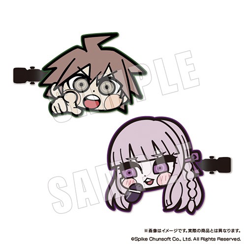 ダンガンロンパシリーズ×ぶくぶ 前髪クリップセット 01.苗木誠＆霧切響子※2025年11月中旬出荷分 前髪クリップセット 01.苗木誠＆霧切響子