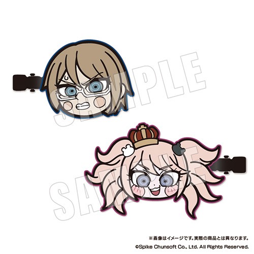 ダンガンロンパシリーズ×ぶくぶ 前髪クリップセット 02.十神白夜＆江ノ島盾子※2025年11月中旬出荷分 前髪クリップセット 02.十神白夜＆江ノ島盾子