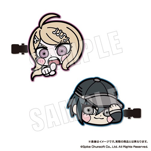 ダンガンロンパシリーズ×ぶくぶ 前髪クリップセット 05.赤松楓＆最原終一 前髪クリップセット 05.赤松楓＆最原終一