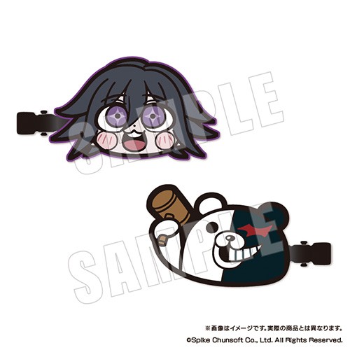 ダンガンロンパシリーズ×ぶくぶ 前髪クリップセット 06.王馬小吉＆モノクマ※2025年11月中旬出荷分 前髪クリップセット 06.王馬小吉＆モノクマ