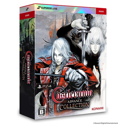 Castlevania Advance Collection DELUXE EDITIONPS4（エビテン限定特典付き） ※2025年11月中旬出荷分 DELUXE EDITION(特典付)PS4