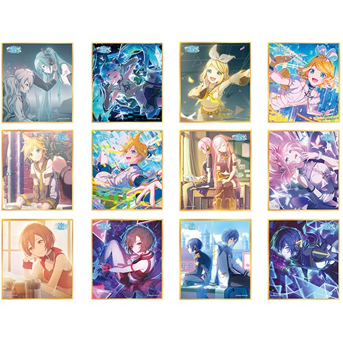 『プロジェクトセカイ カラフルステージ！ feat. 初音ミク』ミニ色紙コレクション 第49弾C【BOX】キミと、セカイの始まりで（全12種）※2025年11月中旬以降出荷分 第49弾C 【BOX】