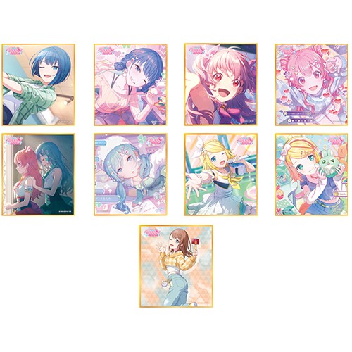 『プロジェクトセカイ カラフルステージ！ feat. 初音ミク』ミニ色紙コレクション 第49弾A【単品】Chase my IDEAL IDOL！（全9種）※2025年11月中旬以降出荷分 第49弾A 【単品】