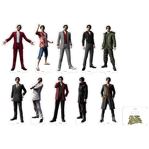 『龍が如く8外伝 Pirates in Hawaii』真島コーディネートアクリルスタンドコレクションB（10種）【単品】 ※2025年11月中旬出荷分 アクリルスタンドコレクション B【単品】