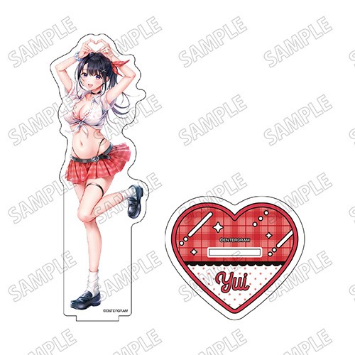 『制服カノジョ2』描き下ろしアクリルスタンド 01.許斐 ゆい 描き下ろしアクリルスタンド 01.許斐 ゆい