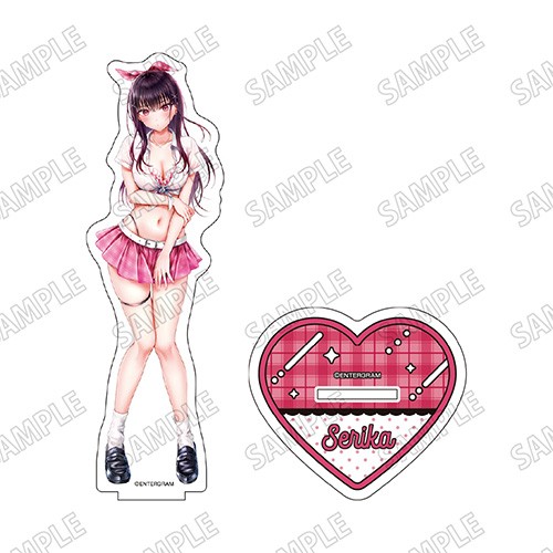 『制服カノジョ2』描き下ろしアクリルスタンド 04.桃尻 芹香 描き下ろしアクリルスタンド 04.桃尻 芹香