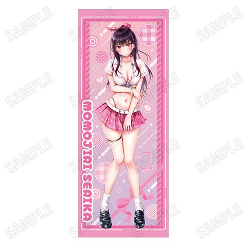『制服カノジョ2』描き下ろし等身大タペストリー 04.桃尻 芹香※2025年11月中旬以降出荷分 描き下ろし等身大タペストリー 04.桃尻 芹香