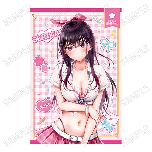 『制服カノジョ2』描き下ろしB2タペストリー 04.桃尻 芹香※2025年11月中旬以降出荷分 描き下ろしB2タペストリー 04.桃尻 芹香