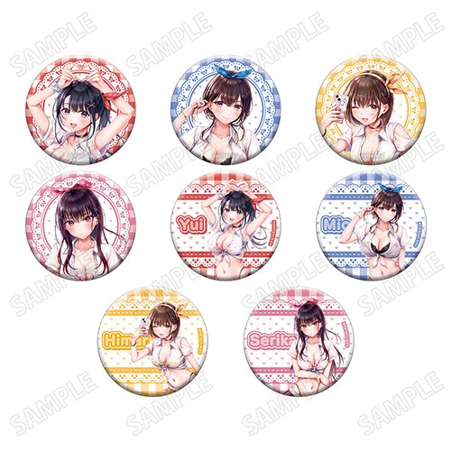 『制服カノジョ2』描き下ろし缶バッジコレクション【単品】 描き下ろし缶バッジコレクション【単品】