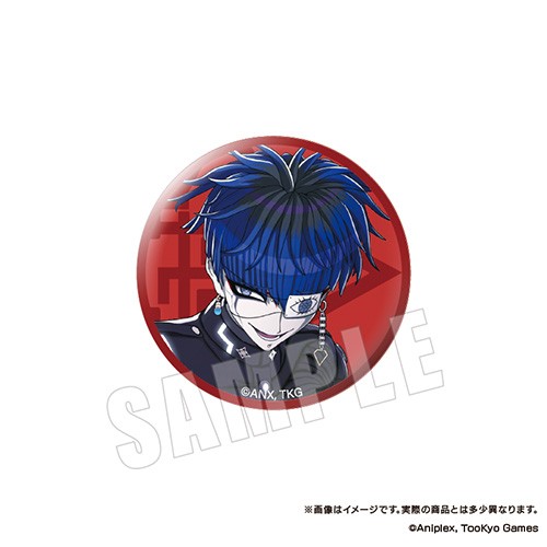 HUNDRED LINE -最終防衛学園- 缶バッジ 14.面影歪 14.面影歪