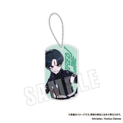 HUNDRED LINE -最終防衛学園- アクリルキーホルダー 07.丸子楽※2025年11月中旬出荷分 07.丸子楽