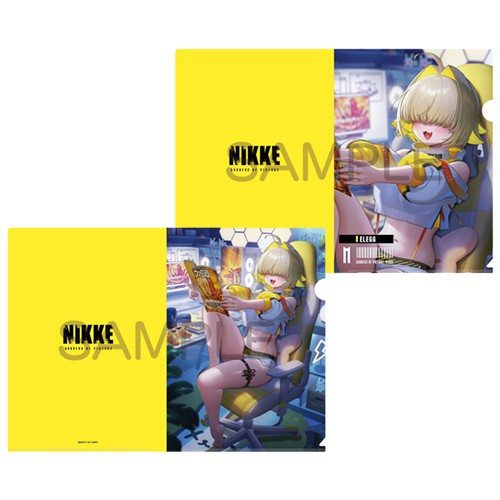 勝利の女神：NIKKE　ebten限定クリアファイルセット　＜エレグ＞※2025年11月中旬以降出荷分 ebten限定クリアファイルセット　＜エレグ＞