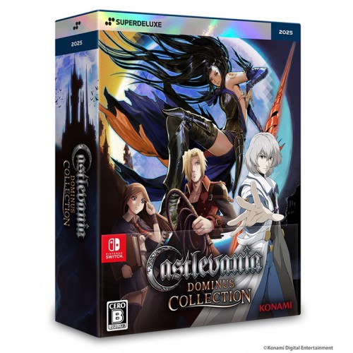 Castlevania Dominus Collection DELUXE EDITIONSwitch (エビテン限定特典付き)※2025年11月中旬以降出荷分 限定版 Switch (特典付き)