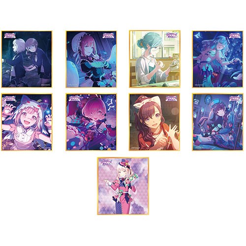 『プロジェクトセカイ カラフルステージ！ feat. 初音ミク』ミニ色紙コレクション 第50弾A【BOX】わんだほら～！？な肝だめし！（全9種）※2025年11月中旬以降出荷分 第50弾A【BOX】