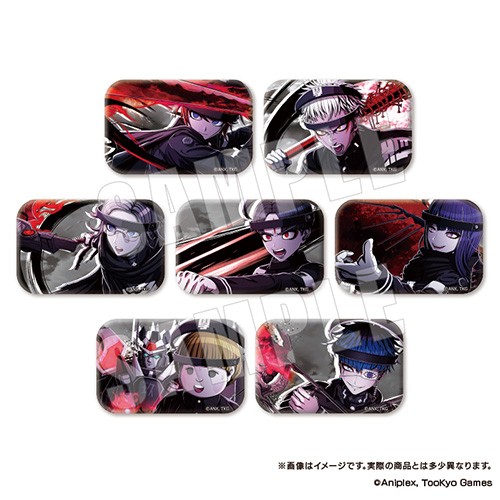 HUNDRED LINE -最終防衛学園- 必殺我駆力 スクエアカンバッジコレクション Vol.1【単品】 ※2025年11月中旬出荷分 必殺我駆力スクエアカンバッジコレクションVol.1【単品】