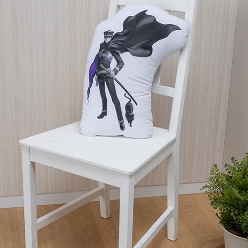 【RAIDOU Remastered: 超力兵団奇譚】 ライドウ＆ゴウト ダイカットクッション※2025年11月中旬以降出荷分