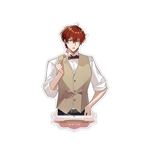 【オトメイト×ビーズログ】「with sweets」アクリルスタンド『BYAKKO ～四神部隊炎恋記～』岡本三郎※2025年11月中旬以降出荷分 『BYAKKO ～四神部隊炎恋記～』岡本三郎