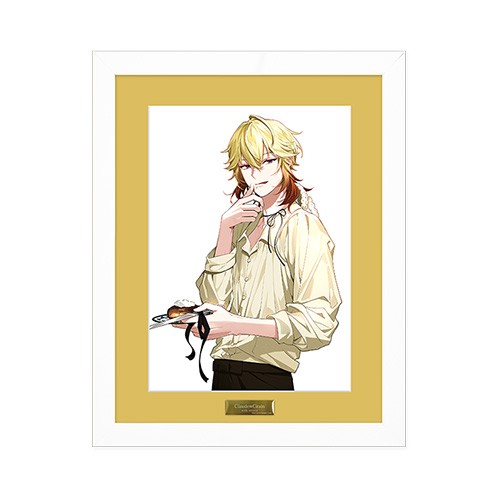 【オトメイト×ビーズログ】「with sweets」複製原画『OVER REQUIEMZ』クロード・グレイン※2025年11月中旬以降出荷分 『OVER REQUIEMZ』クロード・グレイン