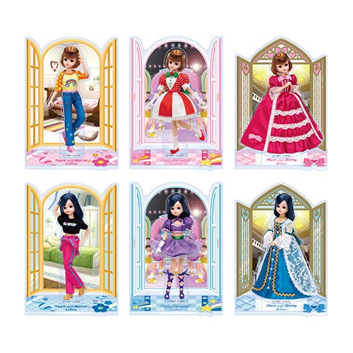 オシャレ魔女 ラブ and ベリー × リカちゃん ミニアクリルジオラマコレクション【単品】※2025年11月中旬出荷分 ミニアクリルジオラマコレクション【単品】
