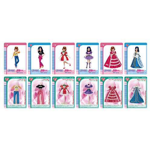 オシャレ魔女 ラブ and ベリー × リカちゃん クリアカードコレクション【単品】※2025年11月中旬出荷分 クリアカードコレクション【単品】