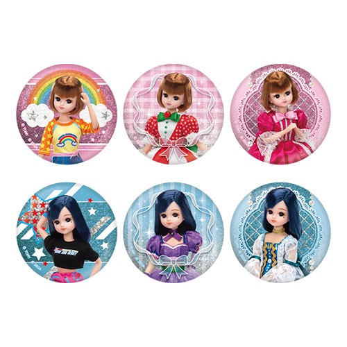 オシャレ魔女 ラブ and ベリー × リカちゃん 缶バッジコレクション【単品】※2025年11月中旬出荷分 缶バッジコレクション【単品】