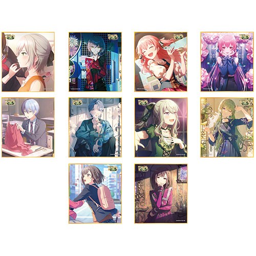 『プロジェクトセカイ カラフルステージ！ feat. 初音ミク』ミニ色紙コレクション 第51弾A想いをのせて！Dream Stage（全10種）【BOX】 第51弾A 【BOX】