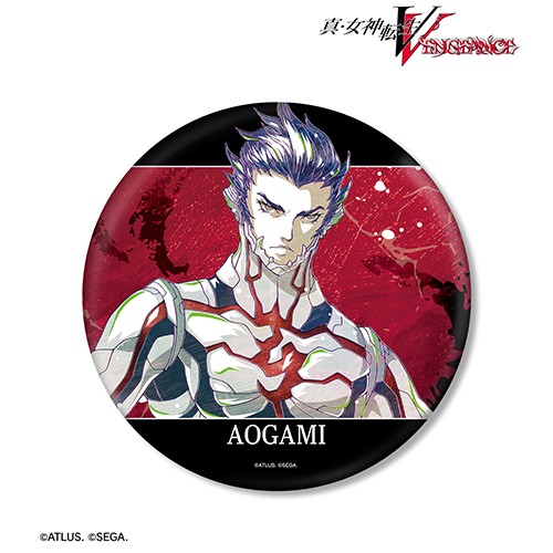 真・女神転生V Vengeanceアオガミ Ani-Art BIG缶バッジ アオガミ