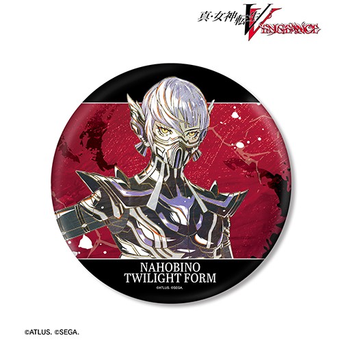 真・女神転生V Vengeanceナホビノ・宵ノ装 Ani-Art BIG缶バッジ ナホビノ・宵ノ装
