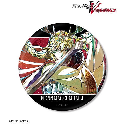 真・女神転生V Vengeanceフィン・マックール Ani-Art BIG缶バッジ フィン・マックール