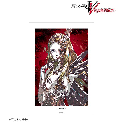 真・女神転生V Vengeanceナアマ Ani-Art A3マット加工ポスター ナアマ
