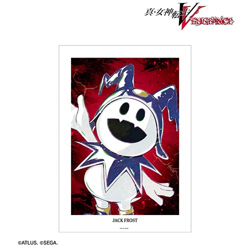 真・女神転生V Vengeanceジャックフロスト Ani-Art A3マット加工ポスター ジャックフロスト