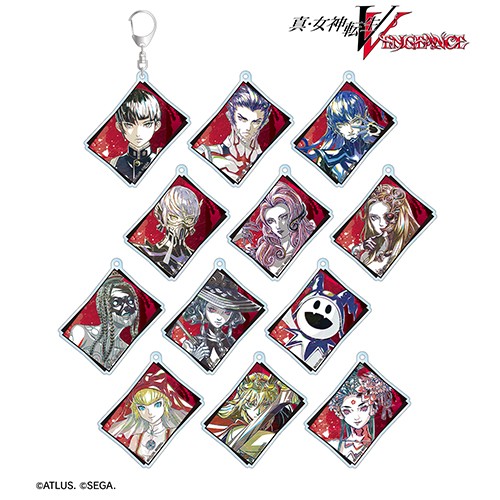 真・女神転生V Vengeanceトレーディング Ani-Art アクリルキーホルダー(BOX)