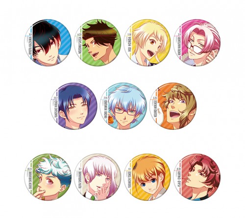 ときめきメモリアル Girl's Sideバースデーイラスト2024キラキラバッジコレクション／4th Heart（BOX入り 11個セット） キラキラバッジコレクション／4th Heart