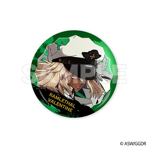 TVアニメ『GUILTY GEAR STRIVE: DUAL RULERS』 メタリック缶バッジラムレザル＝ヴァレンタイン ラムレザル＝ヴァレンタイン