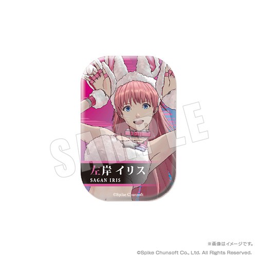 伊達鍵は眠らない - From AI：ソムニウムファイル スクエアカンバッジ 03.左岸イリス※2025年11月中旬以降出荷分 03.左岸イリス