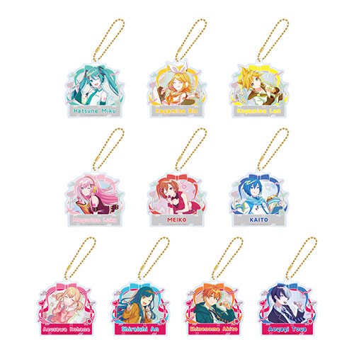 『プロジェクトセカイ カラフルステージ！ feat. 初音ミク』A/Bイラスト2023-2024 【BOX】アクリルキーホルダーコレクション A（全10種） アクリルキーホルダーコレクション A【BOX】