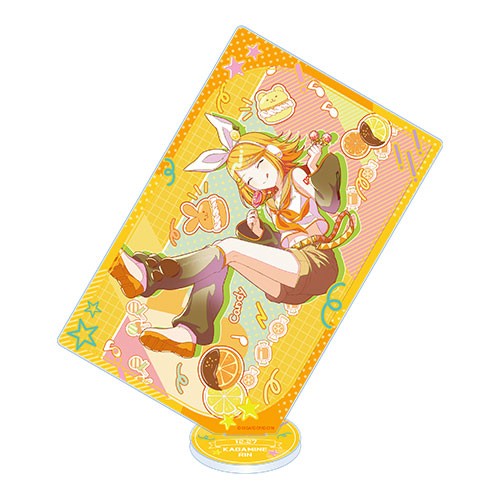 『プロジェクトセカイ カラフルステージ！ feat. 初音ミク』A/Bイラスト2023-2024 カード型アクリルスタンド 鏡音リン 鏡音リン