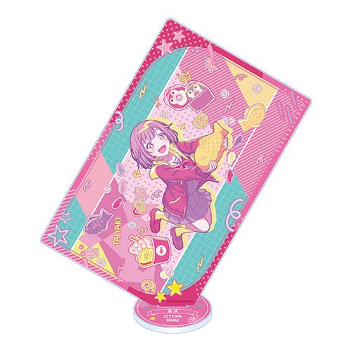 『プロジェクトセカイ カラフルステージ！ feat. 初音ミク』A/Bイラスト2023-2024 カード型アクリルスタンド  鳳 えむ 鳳 えむ