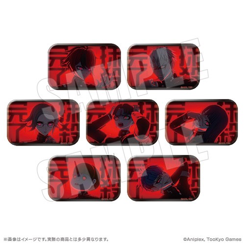 HUNDRED LINE -最終防衛学園- トドメ スクエアカンバッジコレクションVol.1【BOX】※2025年11月中旬以降出荷分 Vol.1【BOX】