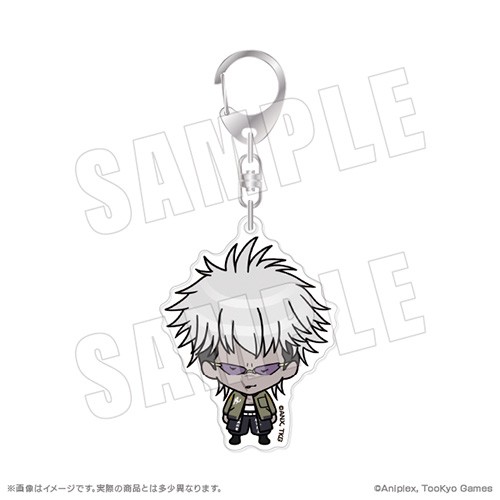 HUNDRED LINE -最終防衛学園- 公式デフォルメ アクリルキーホルダー 02.厄師寺猛丸※2025年11月中旬以降出荷分 02.厄師寺猛丸