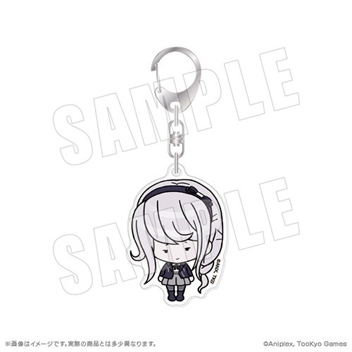 HUNDRED LINE -最終防衛学園- 公式デフォルメ アクリルキーホルダー 11.霧藤希※2025年11月中旬以降出荷分 11.霧藤希