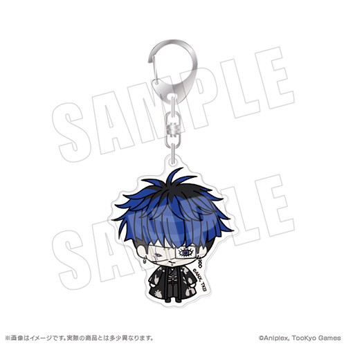 HUNDRED LINE -最終防衛学園- 公式デフォルメ アクリルキーホルダー 14.面影歪※2025年11月中旬以降出荷分 14.面影歪