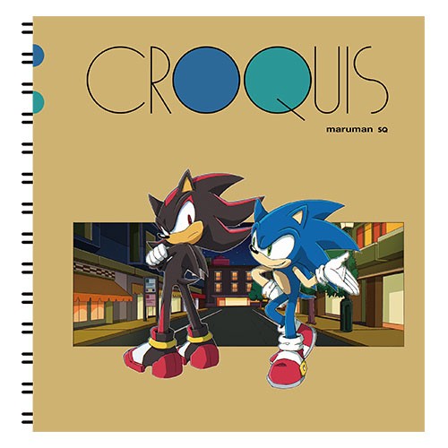 『ソニック・ザ・ヘッジホッグ』 かべがみカバーストーリークロッキーブック ソニック＆シャドウ※2025年11月中旬以降出荷分 ソニック＆シャドウ