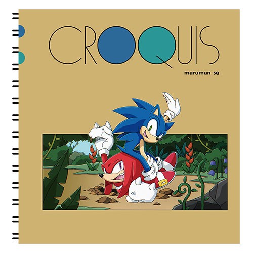 『ソニック・ザ・ヘッジホッグ』 かべがみカバーストーリークロッキーブック ソニック＆ナックルズ※2025年11月中旬以降出荷分 ソニック＆ナックルズ