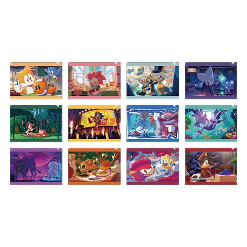『ソニック・ザ・ヘッジホッグ』A5クリアファイルコレクション（SONIC PICT）【単品】（全12種）※2025年11月中旬以降出荷分 【単品】（全12種）