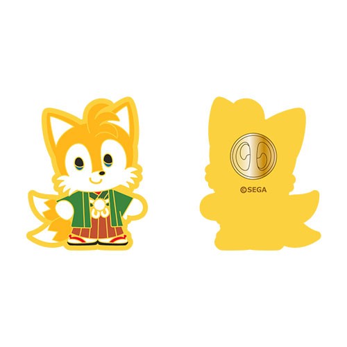 『SONIC & FRIENDS』和装シリーズ～冬のおでかけ～ ピンバッジ ＜テイルス＞※2025年11月中旬以降出荷分 ＜テイルス＞